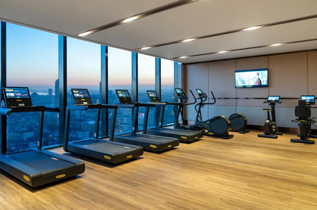 Address Istanbul Hotel Ngoại thất bức ảnh The gym at the 57th floor